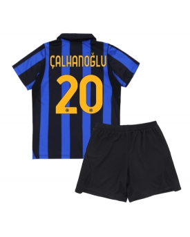 Billige Fotballdrakt Inter Milan Hakan Calhanoglu #20 Replika Hjemmedraktsett Barn 2026-27 Kortermet (med bukser)